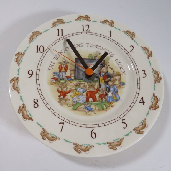 Bunnykins Royal Doulton Teaching Clock Tableware Ltd 1936 - Picture 1 of 9